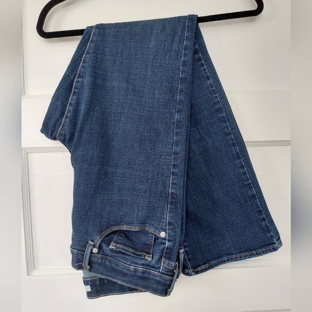 Levi's Dark Wash Boot Cut Jeans